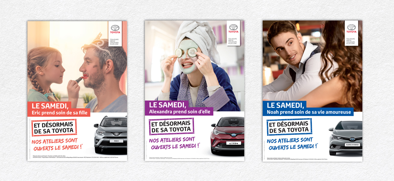 Campagne Ouverture le samedi - Toyota France