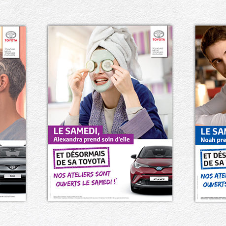 Campagne Ouverture le samedi - Toyota France