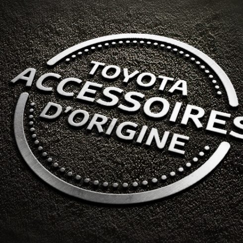 Graphiste Freelance Creation Logo Accessoires d'origine - Toyota France