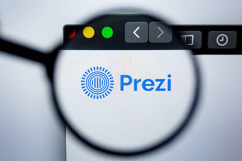 Image du logo Prezi